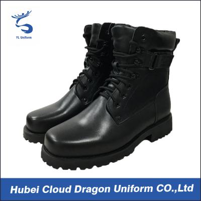 中国 注文のサイズの保証均一付属品の古典的な軍隊の戦闘のレザー・ブーツ 販売のため