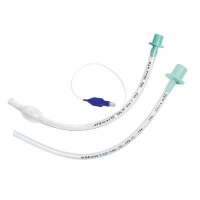 China Medical Disposable PVC Endobronchial Tube ET Tube with Cuff and without Cuff for sale