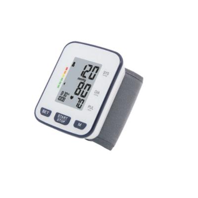 China Medical Electronic Digital Sphygmomanometer Digital Wrist Blood Pressure Monitor for sale