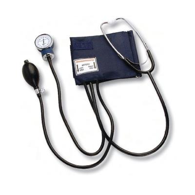 China Self-taking Home Blood Pressure Kit Value Price Aneroid Sphygmomanometer with Stethoscope for sale