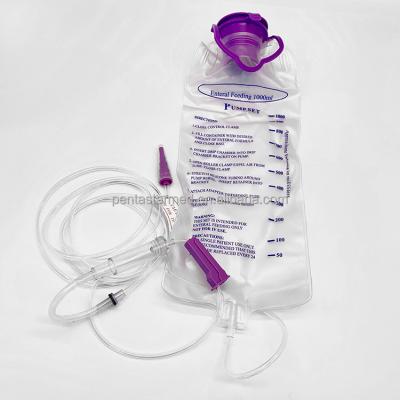 China Disposable Medical Enteral Feeding Bag Set with Good Quality for sale