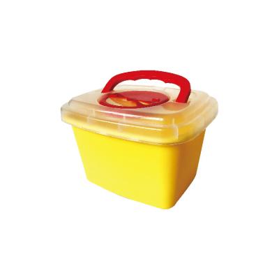 China Medical Disposable square sharps containers for sale