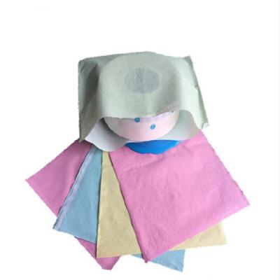 China Disposable Dental Protective Head Cover Chair Head Cover Paper Tissue Headrest Cover for sale