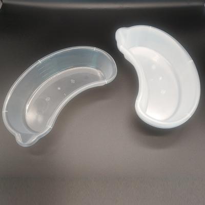 China Surgical Kit Plastic Dressing Basin Transparent Disposable Plastic Kidney Basin for sale