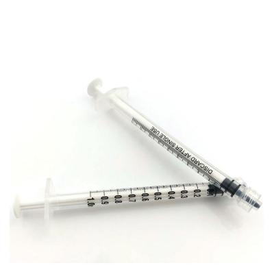 China Sterile Injection Medical Tuberculin Syringe for Single Use 1ml 3ml 10ml for sale