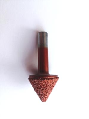 China Frosting Sintering Marble Granite CNC Router Bits For Diamaond / Stone Cutting for sale