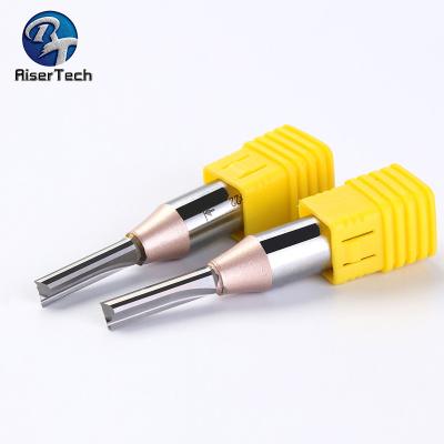China Two Flute Tungsten Carbide Tools TCT Straight Slot Milling Cutter For Wood Router Bits for sale