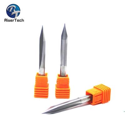 China Solid Carbide Flute End Mill Router Bits 1-3 Flutes 38-200mm for sale