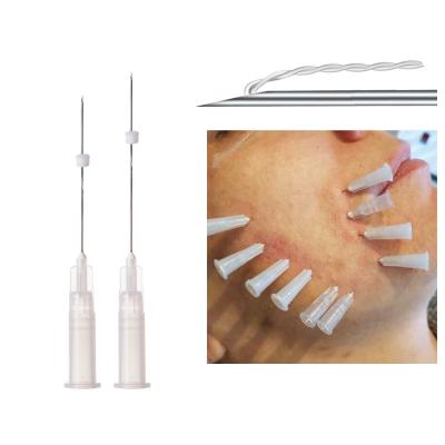 China Medical PCL thread tornado 26G 90mm absorbable face nose eyebrow lifting PCL thread korea for sale