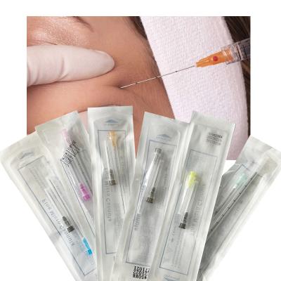 China Medical sterile safety disposable 22G 25G blunt tip syringe micro cannula for sale