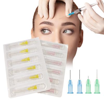 China Mesotherapy 31g 4mm Sterile Hypodermic Needle Epoxy Resin Adhesive for sale