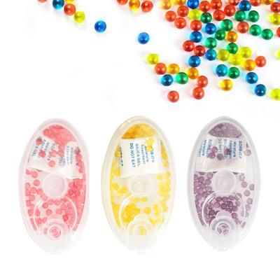 China 100pcs mix fruit flavor menthol capsule mint beads apple flavored cigarettes ball bath bead capsule machine for sale