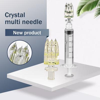 China Beauty Use Multi Injector Needles Crystal 5 Pins 9 Pins Nano 3 Pins For Injection for sale