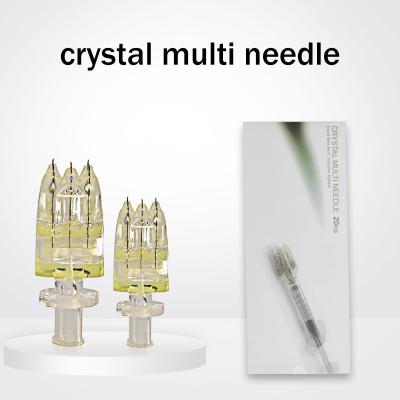 China Mesotherapy Multi Needle Injection 5 Pin 9 Pins Korea Crystal Multi Needle for sale