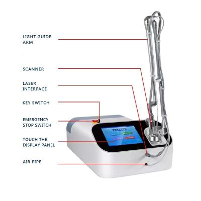China Hot sell CO2 Laser Skin Resurfacing Machine vaginal tightening Machine for mole removal for sale
