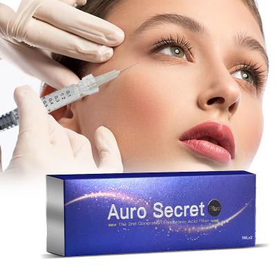 China wholesale 2 ml anti wrinkle face injection dermal hyaluronic acid deep filler à venda