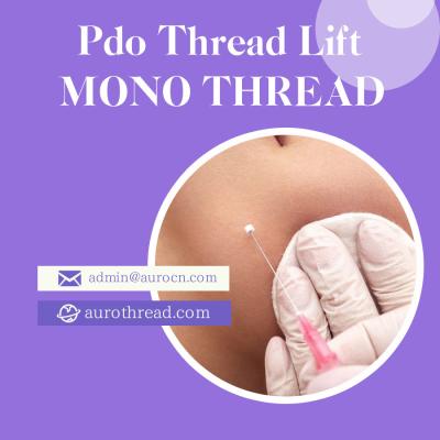 China Mono PDO Thread Lift Plastic Surgery  26G 60mm Face Lifting Threads for sale