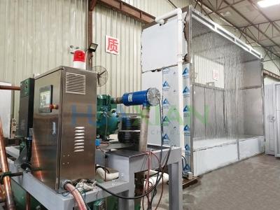 China Fruits Vegetable Hydro Cooler 2 Tons Industrial Water Chilled For Agricultural Farms for sale