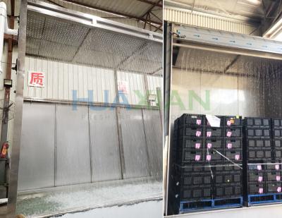 China Industrial Hydro Cooler Stainless Steel 2000kgs 4 Pallet For Corns And Cherry for sale