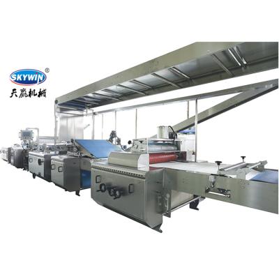 China SIEMENS PLC Rotary Cutter Hard Biscuit Production Line Stainless Steel for sale