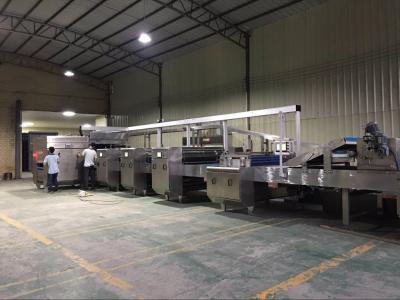 China Automatic Industrial Soft And Hard Biscuit Production Line CE Approved for sale