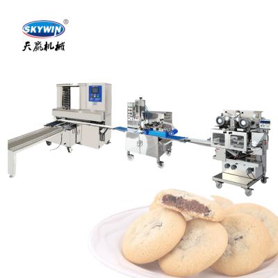 China Automatic Encrusting Cookies Making Machine / Double Filling Encrusting Machine for sale