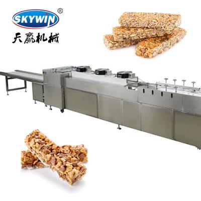 China PLC controlled Cereal Candy Bar Making Machine Cereal Bar Production Line for sale