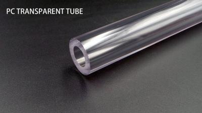China Plastic Clear Polycarbonate Tube Profile 1 Inch Polycarbonate Tubing OEM for sale