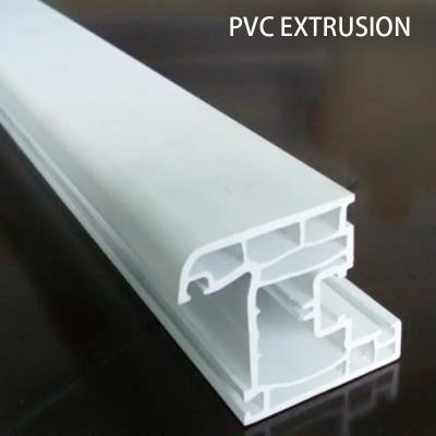 China PVC Profile For Door And Windows Construction Machinery Engineering Custom Extruded Plastic Profiles for sale