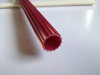 China Material plástico del ABS de los perfiles de la tubería de la protuberancia fina de la pared en venta