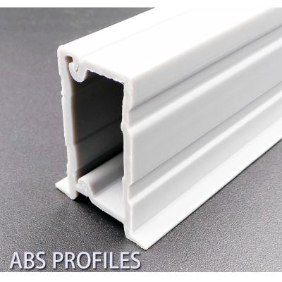 China OEM Non Toxic ABS Plastic Extrusion Profiles for Electrical Appliances for sale