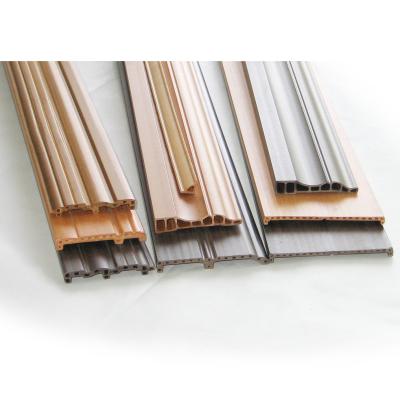 China Recycled WPC Profile Wood Slat Panel Wpc Composite Decking for sale