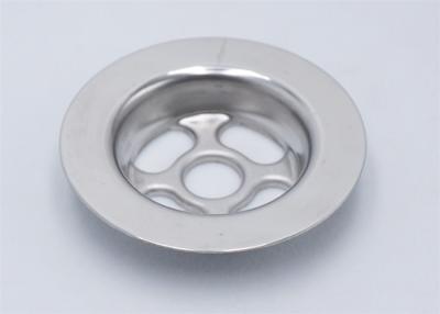 China Bathroom Basin Sink Strainer Parts  Hole Flanging 0.4 - 0.6 Mm Thickness for sale