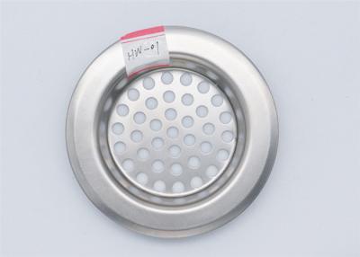 China Silver Stainless Steel Sink Strainer Good Filter Effect Corrosion Resistance for sale