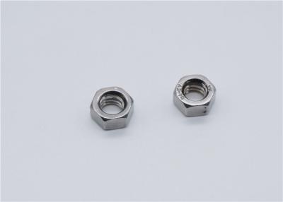 China Silver Heavy Hex Nut  , Stainless Steel Hexagonal Nut British Thread 1 / 4 - 20 for sale