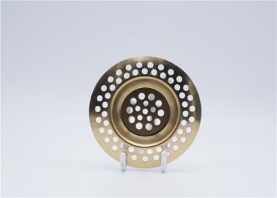 China Golden Stainless Steel Sink Strainer Replacement OD 70 Mm Anti - Corrosion for sale