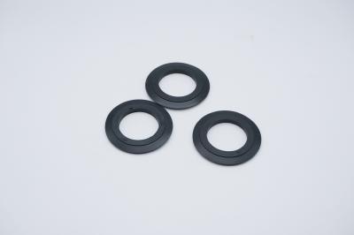 China Black Kitchen Sink Strainer Waste Plug Replacement Seal PVC Corrosion Resistance for sale