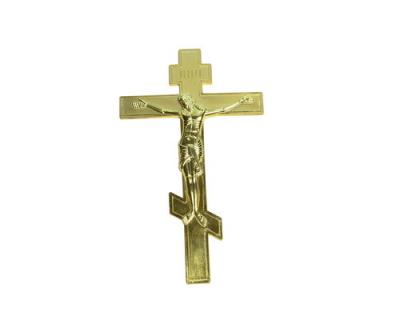 China Jesus Christ Coffin Crucifix Wall Cross , Casket Wooden Crucifixes for sale