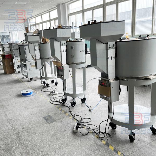 Quality Soundproof Enclosure Bowl Feeder Machine PU Coating Hopper Vibrating Feeder for sale