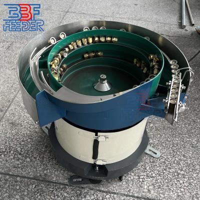 China ROHS Screw Bowl Feeder Automation Power 200W Electromagnet Circular Vibratory for sale