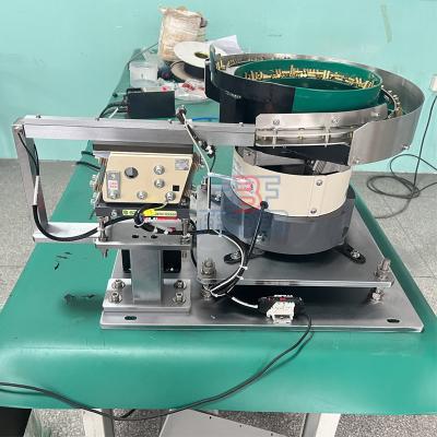 Quality Dual Channel Vibratory Bowl Feeder Bottle Crown Lid Vibrating Cap Feeder for sale