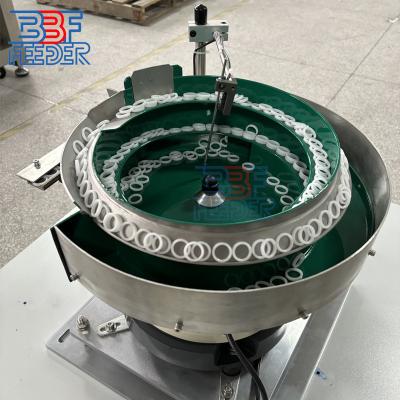 China OEM/ODM Vibratory Bowl Feeder Washer O-Ring Electric Vibrating Feeder 200W for sale