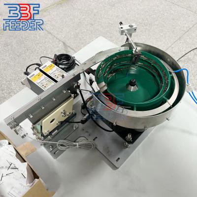 China Straight Vibratory Bowl Feeder Metal Strip Electric Vibrating Feeder for sale