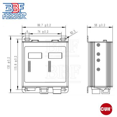 Quality SDVC22-S Electromagnetic Feeder Controller Variable Frequency Intelligent for sale