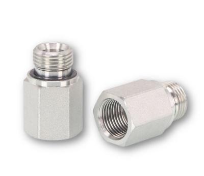 China Hydraulic Tube Fitting 5b-Wd Stainless Steel Bsp Male Capitive Seal Hex Adapters for sale