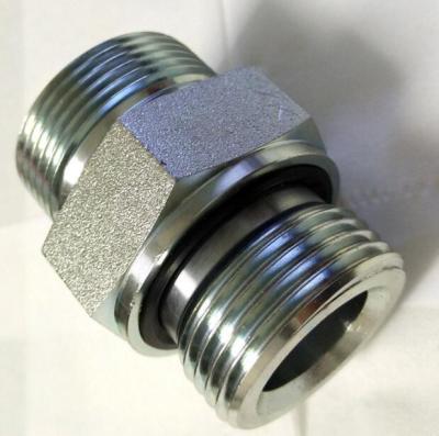 China 1CB/1cm Series Straight Steel NPT/Bsp/Metric Male Thread Pipe Fittings for Industrial for sale