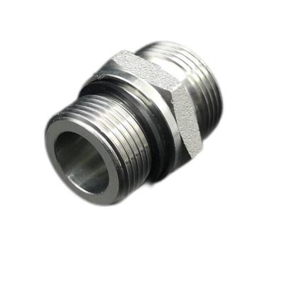 China Metric Tube Fittings for Pipe Lines Connect 1CB Carbon Steel Metric Thread Bite Type for sale