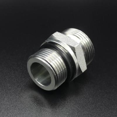 China 1CB American Fittings Carbon Steel Galvanized Metric Thread Bite Type Tube Fittings for sale