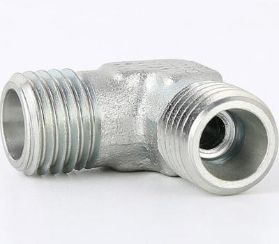 China 1C9 1D9 Hydraulic Connector Hydraulic 90 Degree Elbow Joint with Round Head for sale