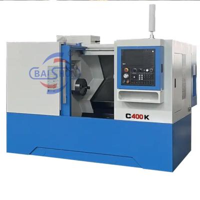 China Câmbio horizontal inclinado CNC máquina de torno centro de torneamento de metal à venda